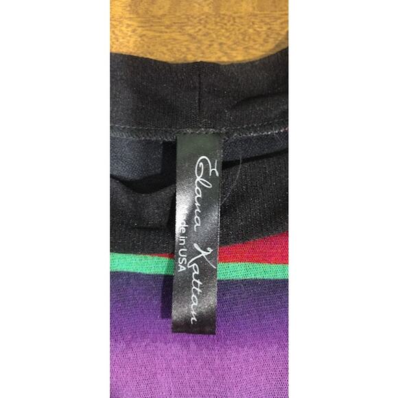 Elena Kattan Cold Shoulder Mesh Tunic with Lining, Size M - Picture 4 of 5